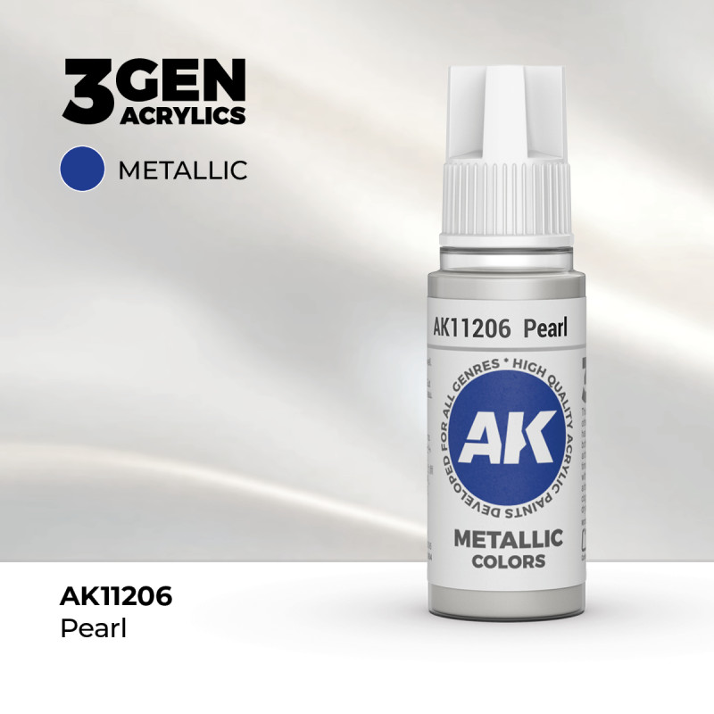Pearl Perla Metálico 3Gen 18ml AK11206 AK Interactive