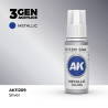Silver Plata Metálico 3Gen 18ml AK11209 AK Interactive