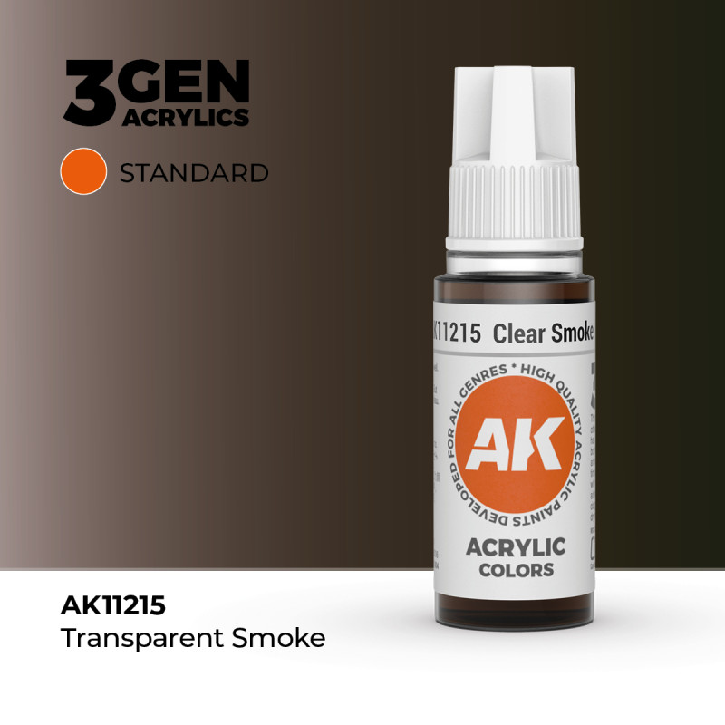Transparent Smoke Humo Transparente 3Gen 18ml AK11215 AK Interactive