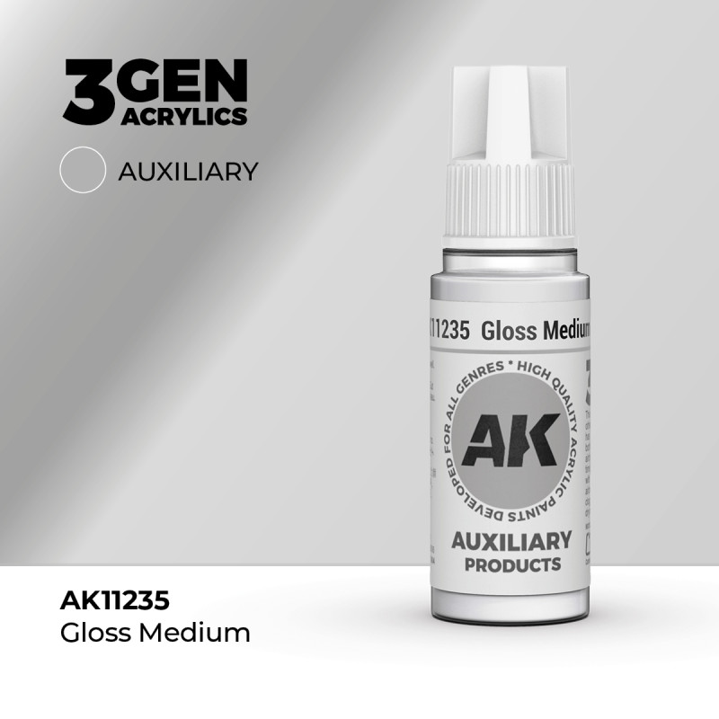 Gloss Medium Brillo Auxiliary Products 3Gen 18ml AK11235