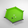 Magnetic Tray Dice Hexagonal Bandeja Verde Para Dados Magnética Gamegenic