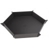 Magnetic Tray Dice Hexagonal Bandeja Negra Para Dados Magnética Gamegenic