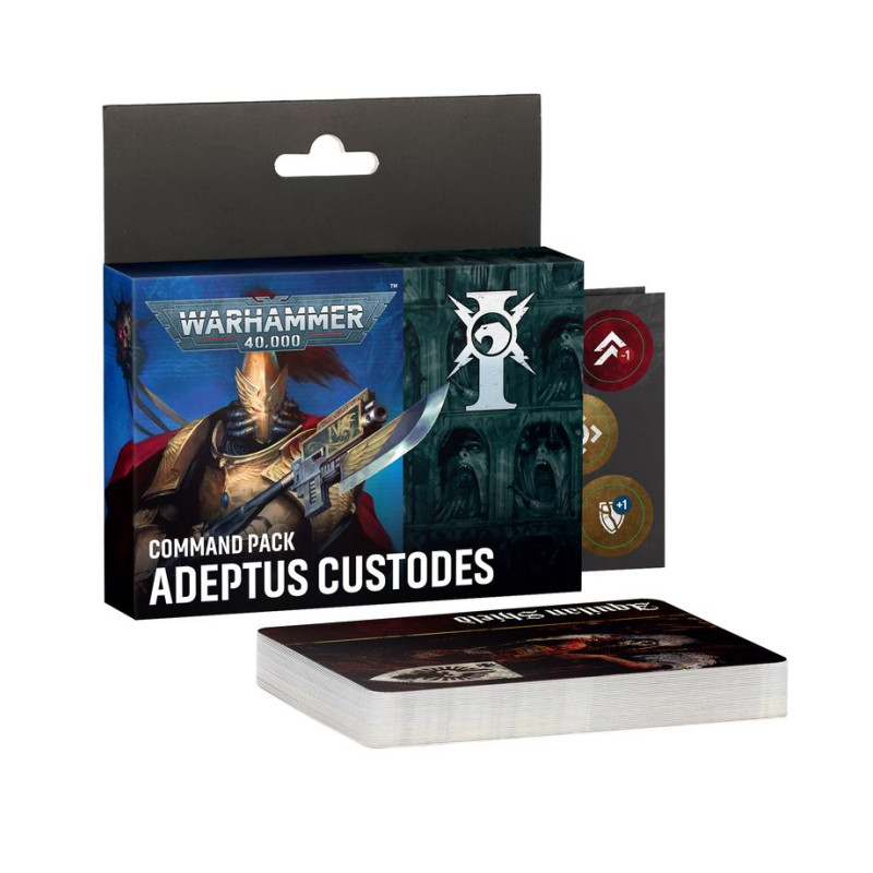 Pack de Mando Command Pack Adeptus Custodes (English) Warhammer 40.000