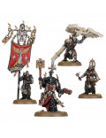 Capellán Grimaldus y Séquito Chaplain Templarios Negros Black Templars Warhammer 40.000