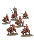 Guerreros del Caos en Juggernauts Mighty Skullcrushers Khorne Caos Chaos Warhammer Age of Sigmar