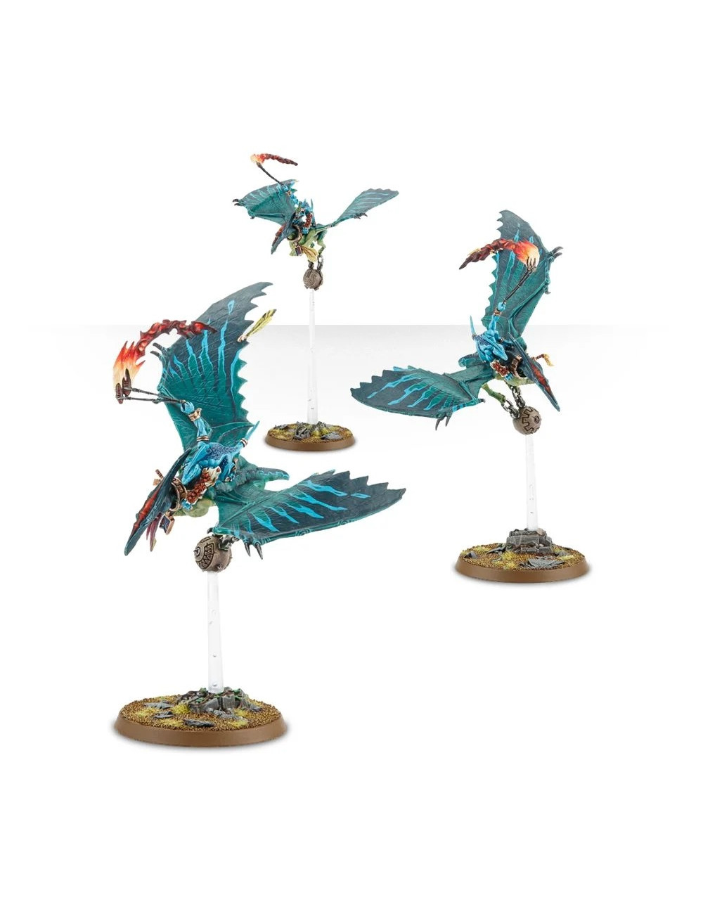 Teoría básica Decir a un lado Santo Jinetes de Terradon Ripperdactyl Riders Seraphon Hombres Lagarto Warhammer  Age of Sigmar