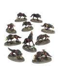 Dire Wolves Lobos Espectrales Terribles Soulblight Gravelords Warhammer Age of Sigmar