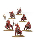 Bloodcrushers Aplastadores Jinetes Desangradores en Juggernaut Daemons Khorne Warhammer