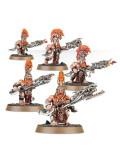 Auric Hearthguard Berzerkers Bersérkeres Guardafogones Áuricos Fyreslayers Warhammer Age of Sigmar