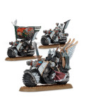 Ravenwing Ala del Cuervo Caballeros Negros Command Squad Black Knights Dark Angels Warhammer 40.000