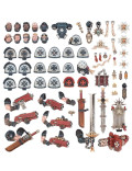 Templarios Negros Mejoras y Calcomanías Black Templars Upgrades and Transfers Warhammer 40.000