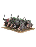 Orc Boar Boyz Mob Jinetez de Jabalí Orc & Goblin Tribes Warhammer The Old World
