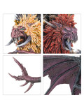 Señor del Caos Hechicero en Mantícora Lord Chaos Sorcerer on Manticore Warhammer Age of Sigmar