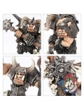 Chaos Ogres Command Grupo de Mando Ogros del Caos Guerreros del Caos Warhammer The Old World