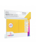 100 Fundas Amarillas Yellow Matte Prime Sleeves Gamegenic