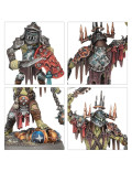 Kazike con Grot Kuchillero Killa-Boss with Stab Grot Orruk Warclans Warhammer The Age of Sigmar