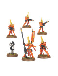 Dragones Llameantes Fire Dragons Aeldari Warhammer 40.000