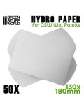 Hidro Papel Hydro Paper x50 (130x180mm) Green Stuff World