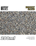 Arena Modelismo Extra Gruesa Gris Oscuro Grey Colour Superthick Hobby Sand 200ml (13334) Green Stuff World