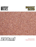 Arena Modelismo Fina Roja Red Colour Thin Hobby Sand 200ml (13335) Green Stuff World