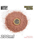Arena Modelismo Fina Roja Red Colour Thin Hobby Sand 200ml (13335) Green Stuff World