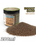 Arena Modelismo Fina Marrón Quemado Burnt Colour Thin Hobby Sand 200ml (13337) Green Stuff World