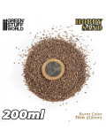Arena Modelismo Fina Marrón Quemado Burnt Colour Thin Hobby Sand 200ml (13337) Green Stuff World