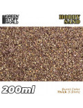 Arena Modelismo Gruesa Marrón Quemado Burnt Colour Thick Hobby Sand 200ml (13340) Green Stuff World