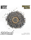 Arena Modelismo Gruesa Gris Oscuro Grey Colour Thick Hobby Sand 200ml (11182) Green Stuff World
