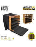 Maletín Transporte Miniaturas Mediana M Army Transport Bag Green Stuff World