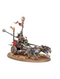 Jefe Gruñón en Karrobramante Snarlboss on War-Wheela Gloomspite Gitz Warhammer Age of Sigmar