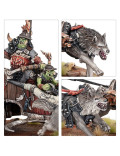 Jefe Gruñón en Karrobramante Snarlboss on War-Wheela Gloomspite Gitz Warhammer Age of Sigmar