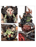 Jefe Gruñón en Karrobramante Snarlboss on War-Wheela Gloomspite Gitz Warhammer Age of Sigmar