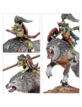Jefe Gruñón y Zékito de Kabalgaloboz Snarlboss and Wolfgit Retinue Gloomspite Gitz Warhammer Age of Sigmar