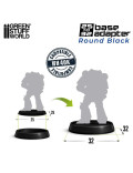 Adaptador Peana Redonda 32mm (20 Peanas) Green Stuff World Compatible Warhammer 40.000