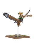 Wood Elf Mage on Warhawk Mago en Hacón Wood Elf Warhammer The Old World