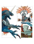 Profundos Idoneth Punta de Lanza Guardia Mareal Akheliana Akhelian Tide GuardDeepkin Spearhead Warhammer Age of Sigmar