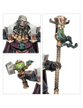 Herrero Daemónico Anciano de las Cenizas Daemonsmith Ashen Elder Helsmiths of Hashut Warhammer Age of Sigmar