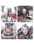 Huron Corazón Negro Blackheart y Amos del Torbellino Red Corsairs Chaos Space Marines Warhammer 40.000