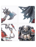 Huron Corazón Negro Blackheart y Amos del Torbellino Red Corsairs Chaos Space Marines Warhammer 40.000