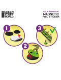 Lámina Magnética Adhesiva Magnetic Foil Sticker 210x297mm Green Stuff World
