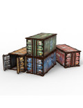 Contenedores WTC Prepintados (Pack x4) Green Stuff World