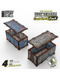 Contenedores WTC Prepintados (Pack x4) Green Stuff World