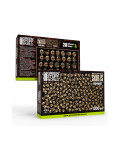 1000x Craneos de Resina 1:48-1:35 Battlefield Skulls Humans Green Stuff World