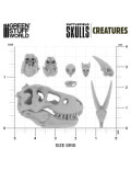 300x Craneos de Criaturas Skulls Creatures 1:48-1:35 Green Stuff World