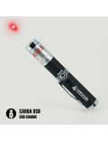 Puntero Láser Lineal Rojo Recargable White Weasel