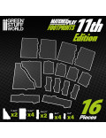 Glasspack Footprints Básicos 11 Edición Wh40k Compatibles Green Stuff World