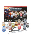 Kit Pintura y Herramientas Paints & Tools 11a Edición Warhammer 40.000