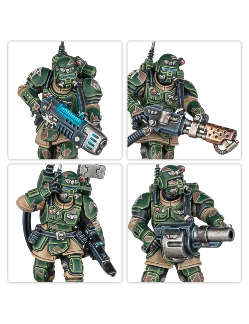 Kasrkin Astra Militarum Wqrhammer 40.000
