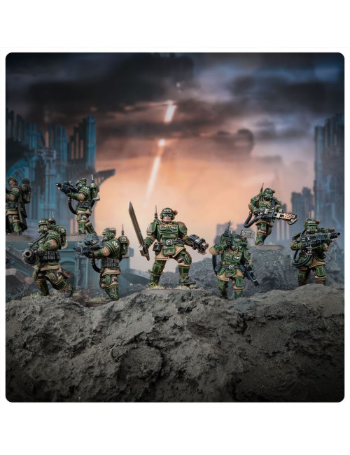 Kasrkin Astra Militarum Wqrhammer 40.000